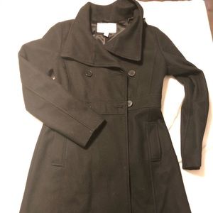Old navy button collar pea coat size S